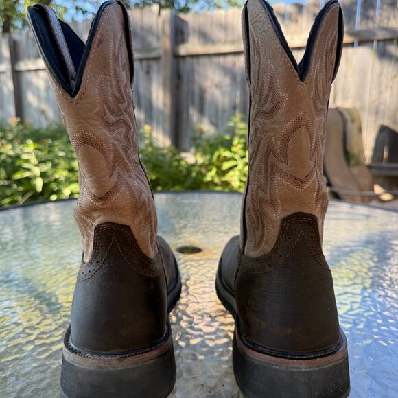 Wolverine Men's Rancher EH Steel Toe Wellington Waterproof Work Boots - Picture 8 of 9